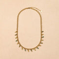 Bivana balls and crystal beads necklace