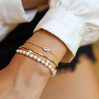 Eclasia Zirc Double-Row Bracelet