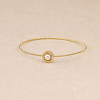 Naria Pearlescent Bead bangle