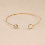Naria Pearlescent Bead bangle