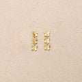 Louvia 3 butterflies Earrings