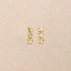 Louvia 3 butterflies Earrings