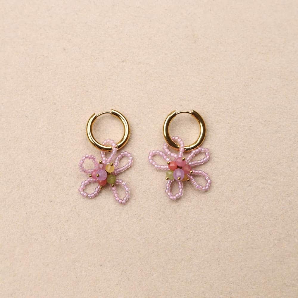 Floria Creoles Earrings