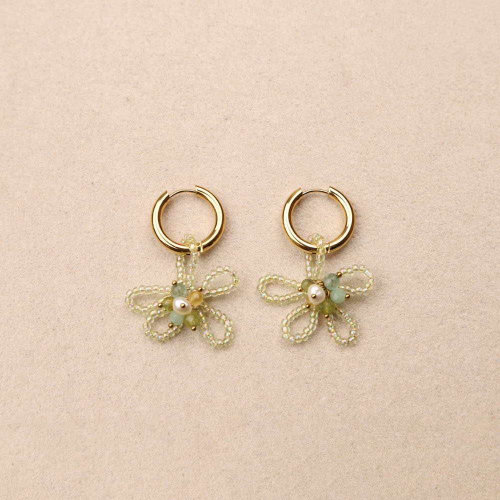 Floria Creoles Earrings