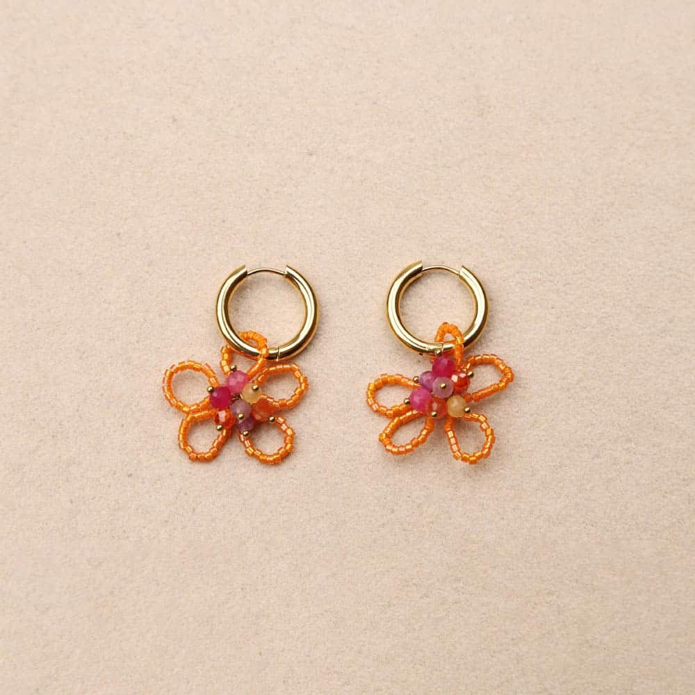Floria Creoles Earrings
