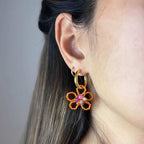 Floria Creoles Earrings