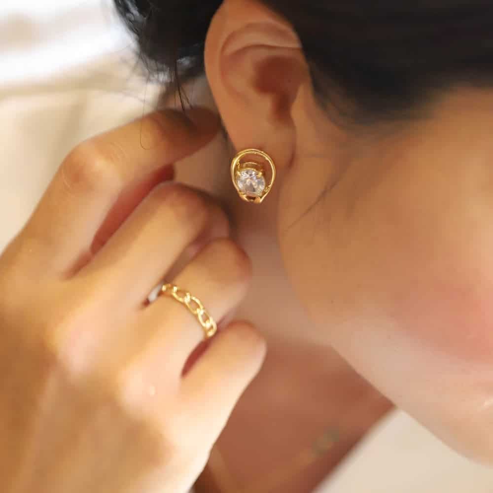 Odea Rhinestones Earrings