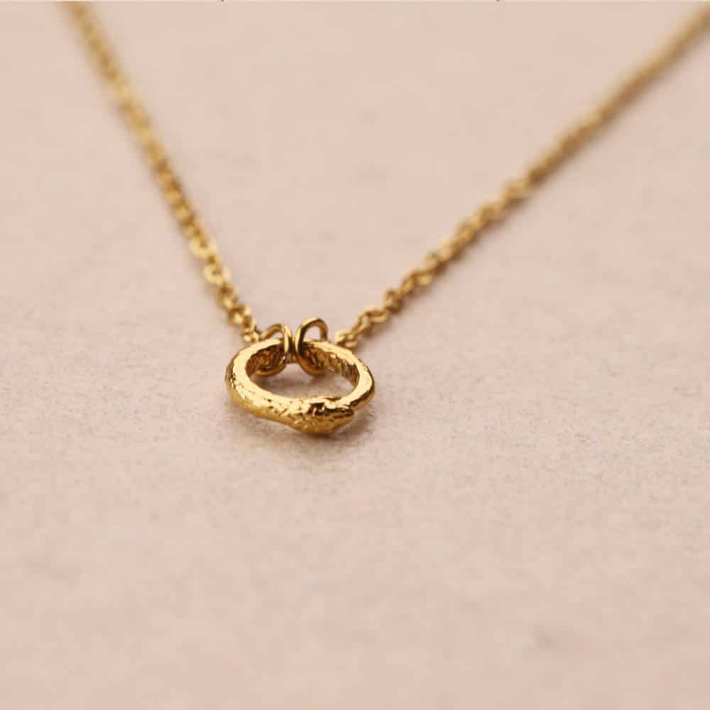 Velsia Uroboros Necklace