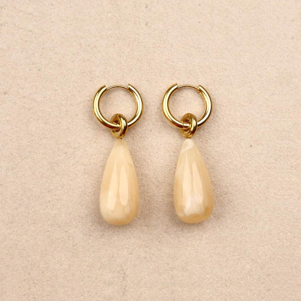 Thalee Resin Drop Earrings