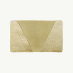 Gold Leather Passport Cover