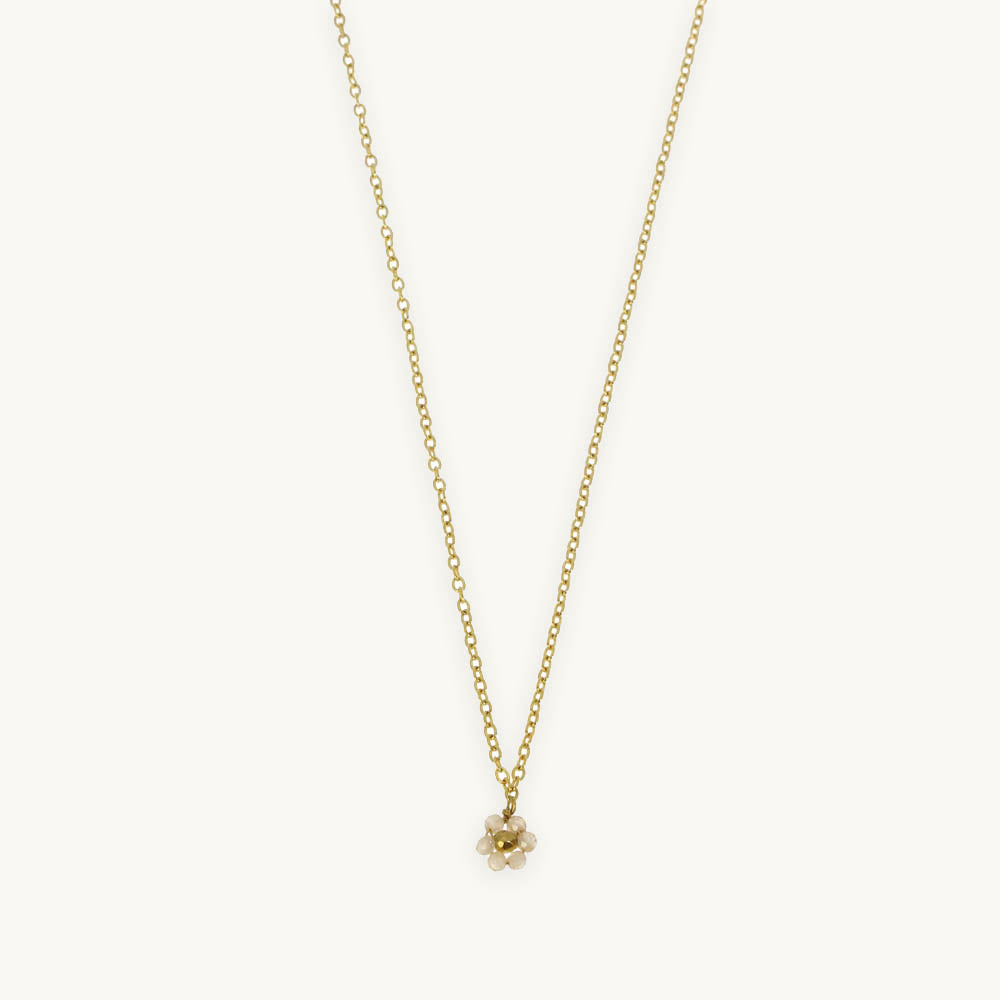 Mini Maya Flower Necklace