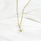 Mini Maya Flower Necklace