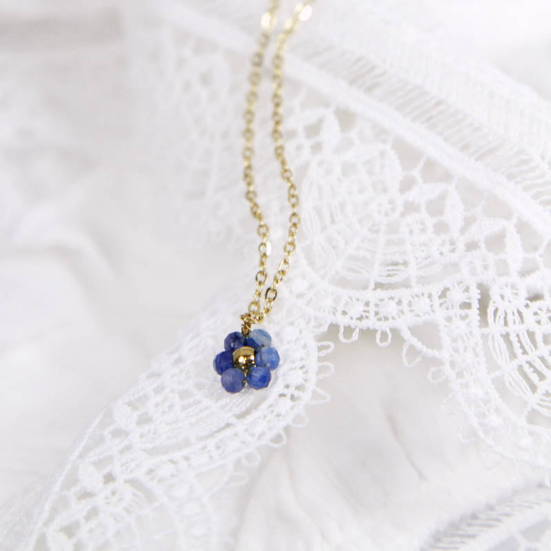 Mini Maya Flower Necklace