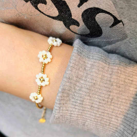 Prairie L 4 flowers Bracelet