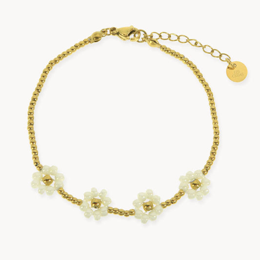 Prairie L 4 flowers Bracelet