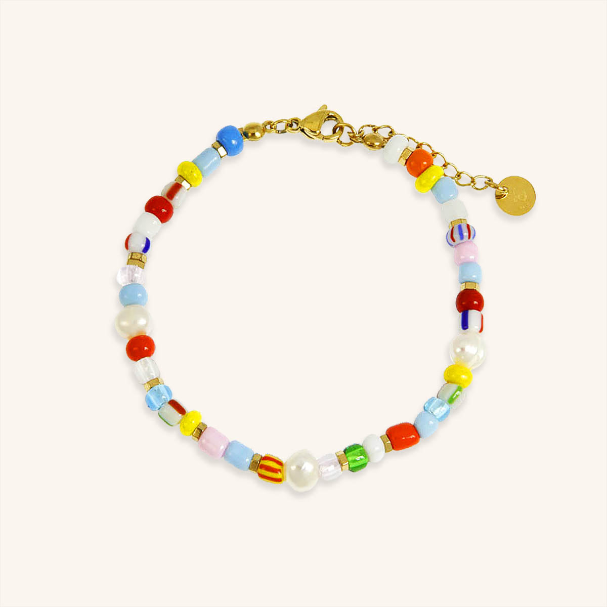 Fantasia ST bracelet-multicol beads