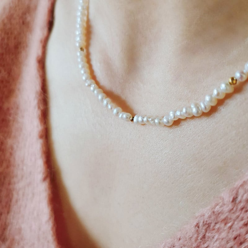 Ophelia III short pearls Necklace