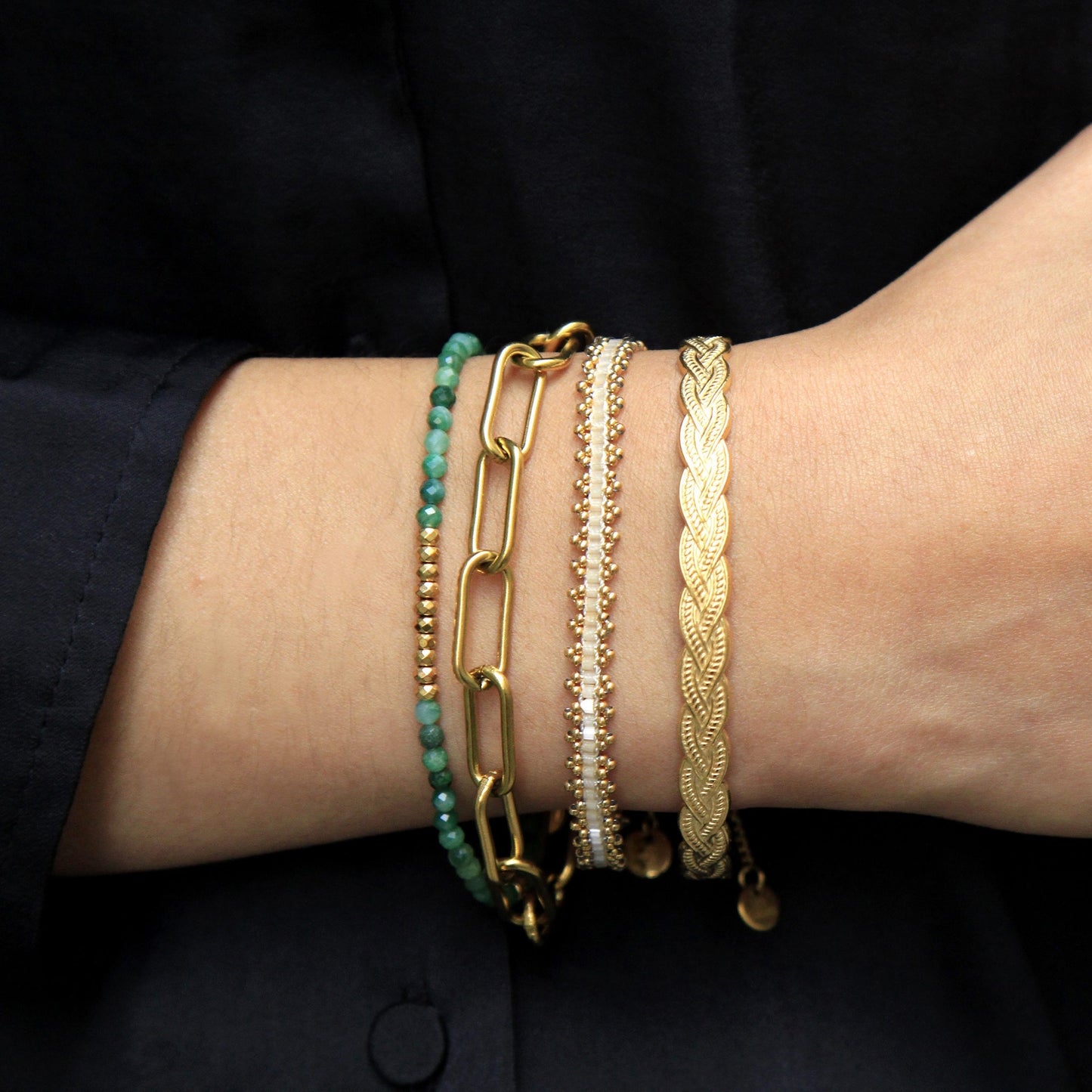 Maiva stone bracelet