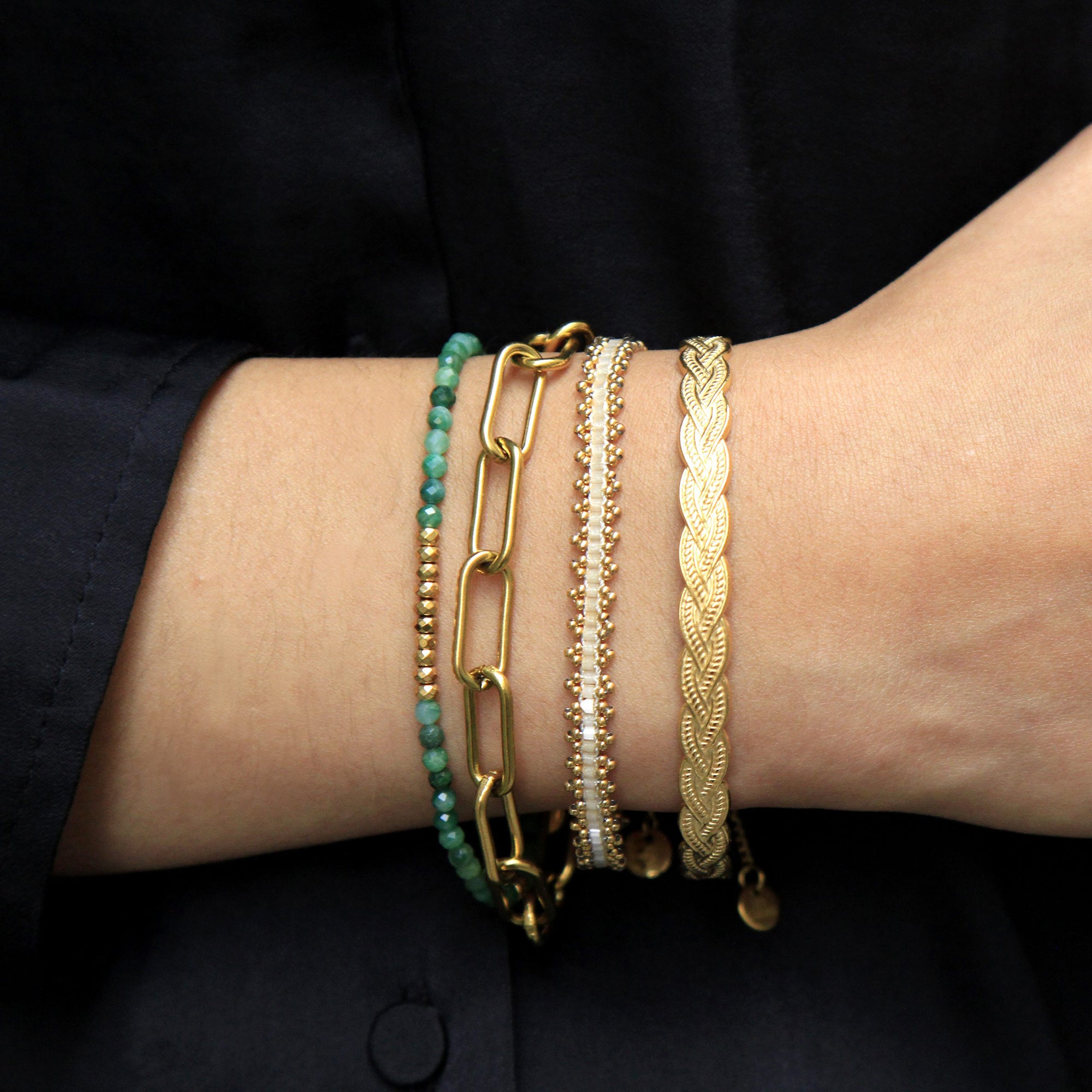 Maiva stone bracelet