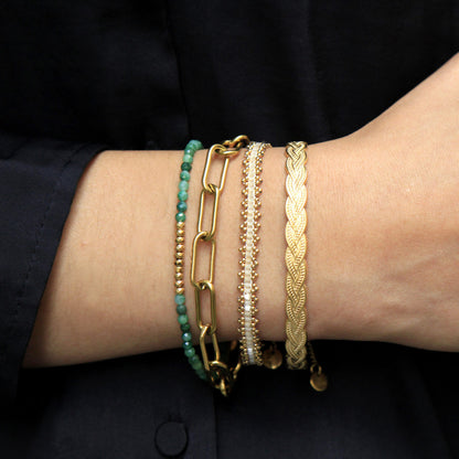 Maiva stone bracelet