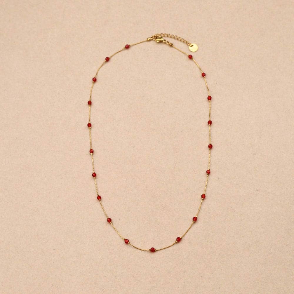 Bibi Crystal Beads Necklace