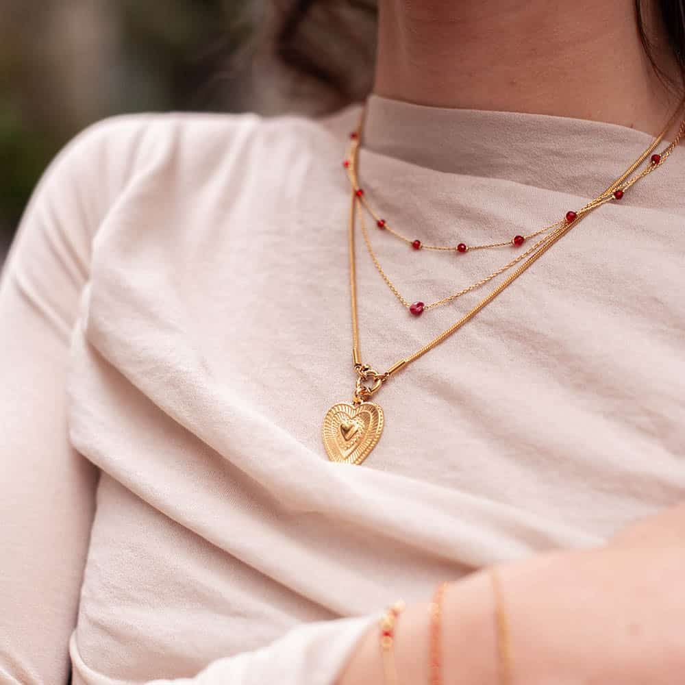 Bibi Crystal Beads Necklace