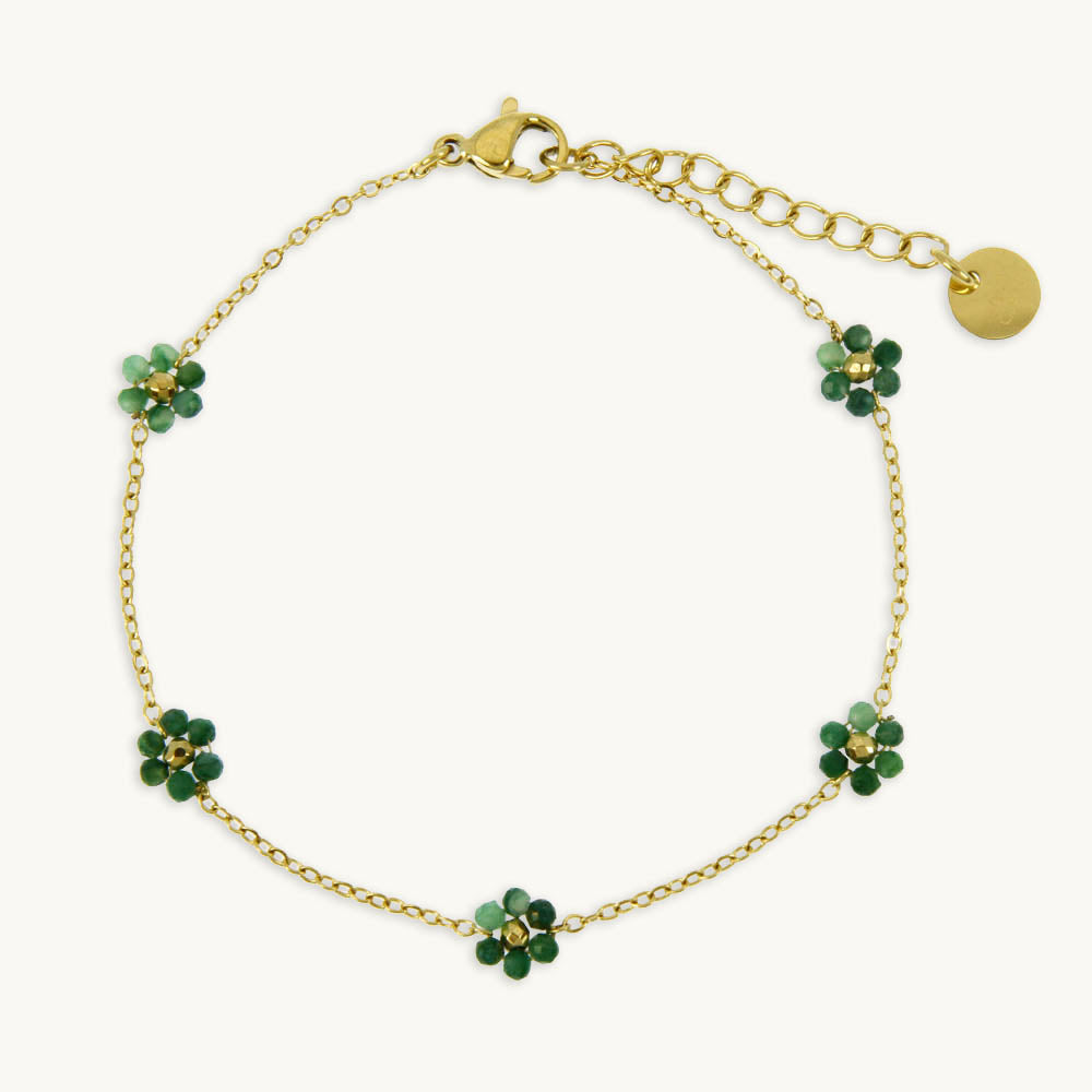 Suzanne Green Agate Bracelet