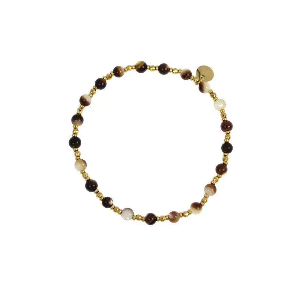 Prima elastic beaded bracelet