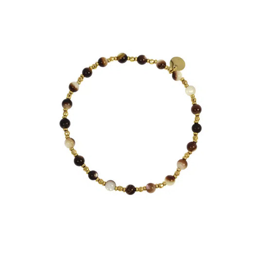 Prima elastic beaded bracelet