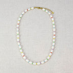 Aina II Big Pearls Multicolored Beads Necklace
