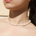 Aina II Big Pearls Multicolored Beads Necklace