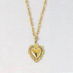 Mahina Ex-Voto Heart Necklace