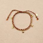 Alyahe thread interlaced  chain bracelet
