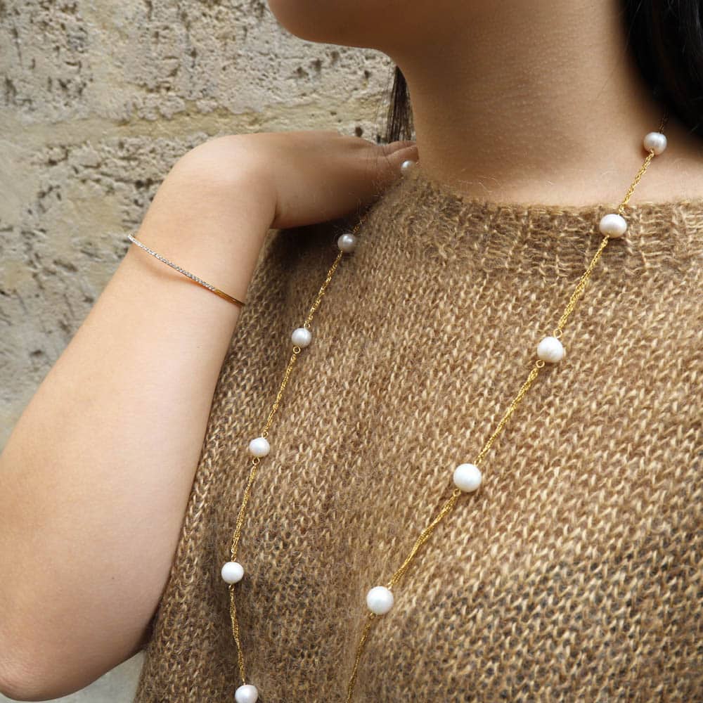 Vianelle pearls necklace