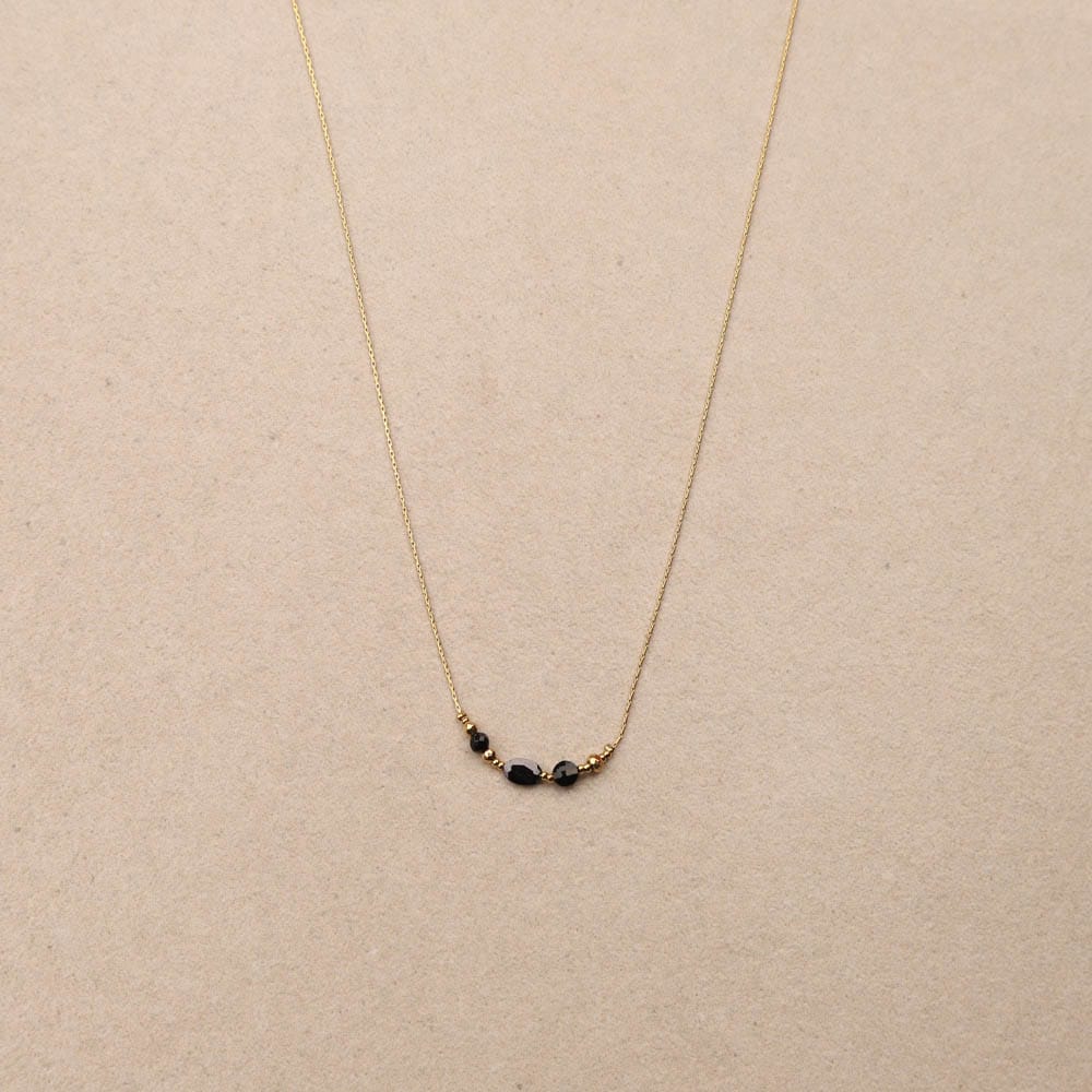 Philomene various shapes stones necklace
