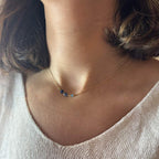 Philomene various shapes stones necklace