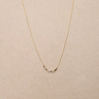 Philomene various shapes stones necklace