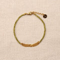 Erythia Stones Threaded Chain Bracelet