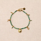 Ysalie Stones Ex-Voto Heart Bracelet