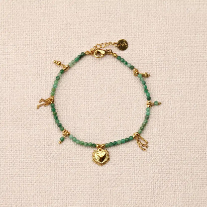 Ysalie Stones Ex-Voto Heart Bracelet