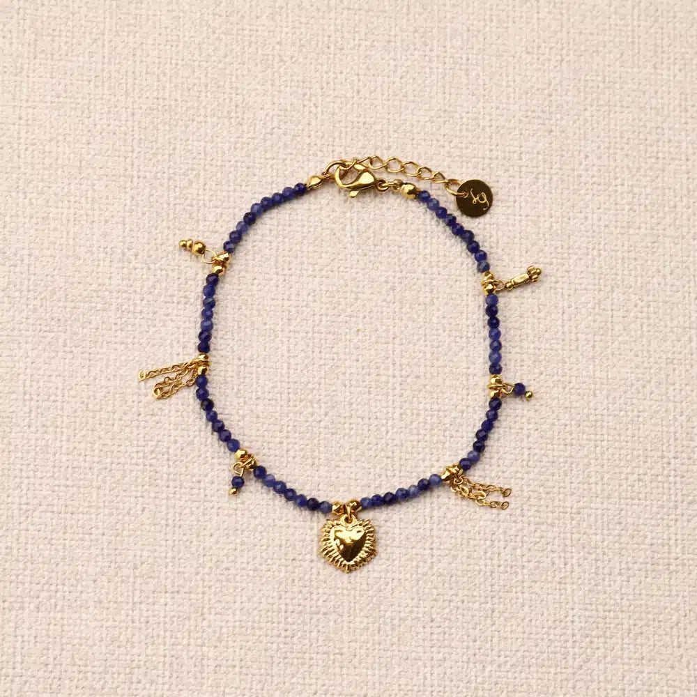 Ysalie Stones Ex-Voto Heart Bracelet