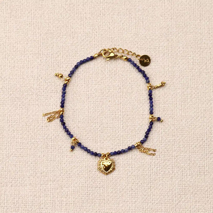 Ysalie Stones Ex-Voto Heart Bracelet
