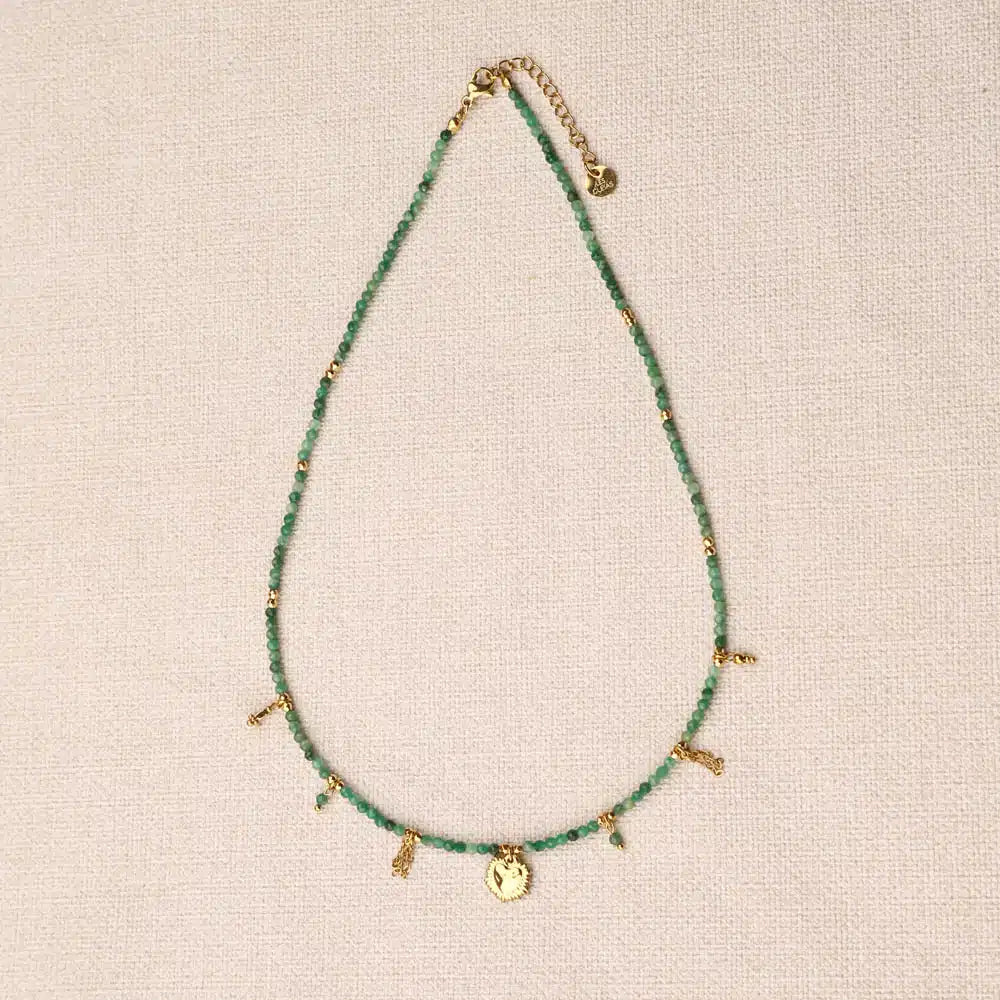 Ysalie Stones Ex-Voto Heart Necklace