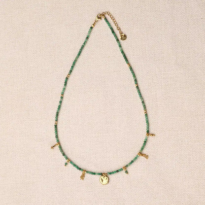 Ysalie Stones Ex-Voto Heart Necklace