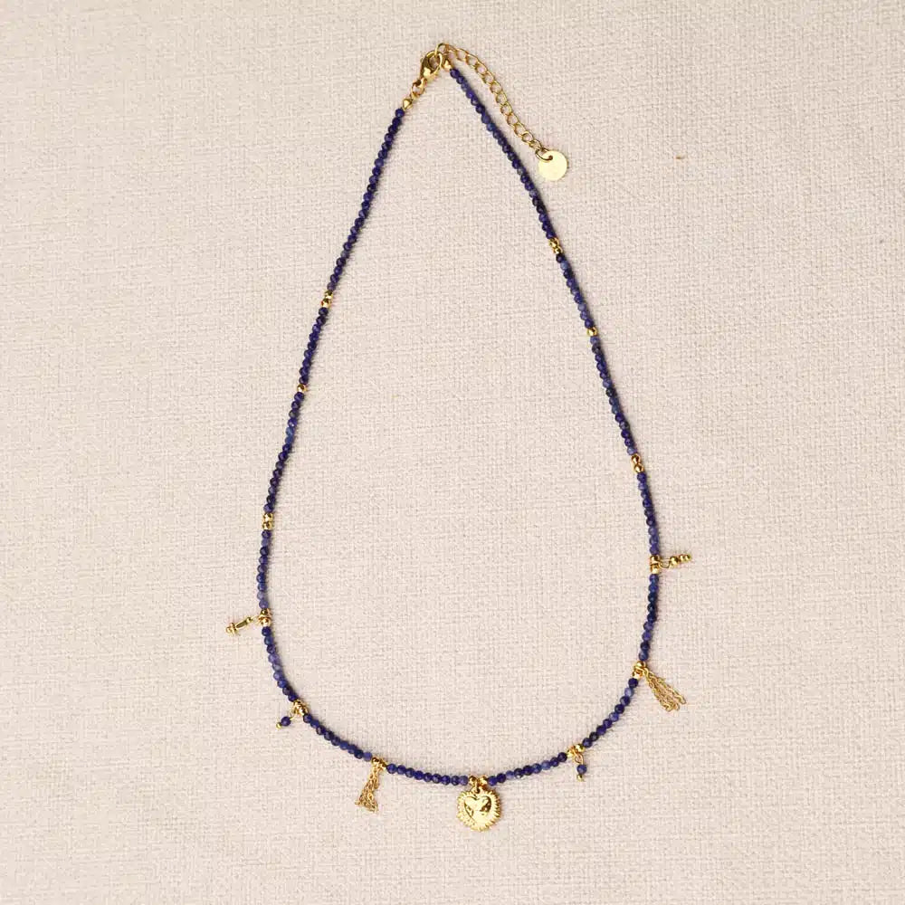 Ysalie Stones Ex-Voto Heart Necklace