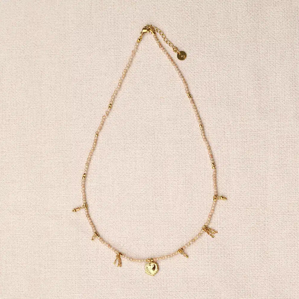 Ysalie Stones Ex-Voto Heart Necklace