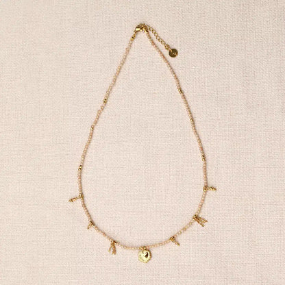 Ysalie Stones Ex-Voto Heart Necklace