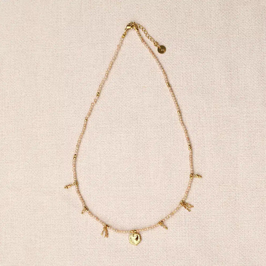 Ysalie Stones Ex-Voto Heart Necklace