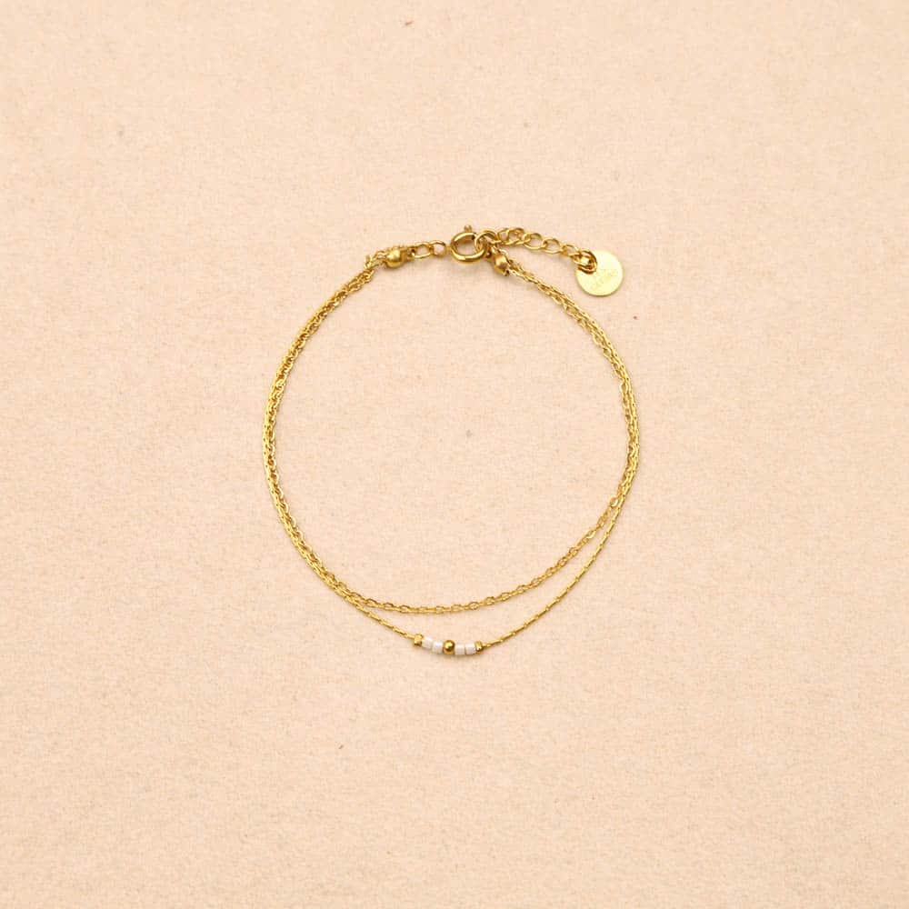 Elorane Double Chain Bracelet