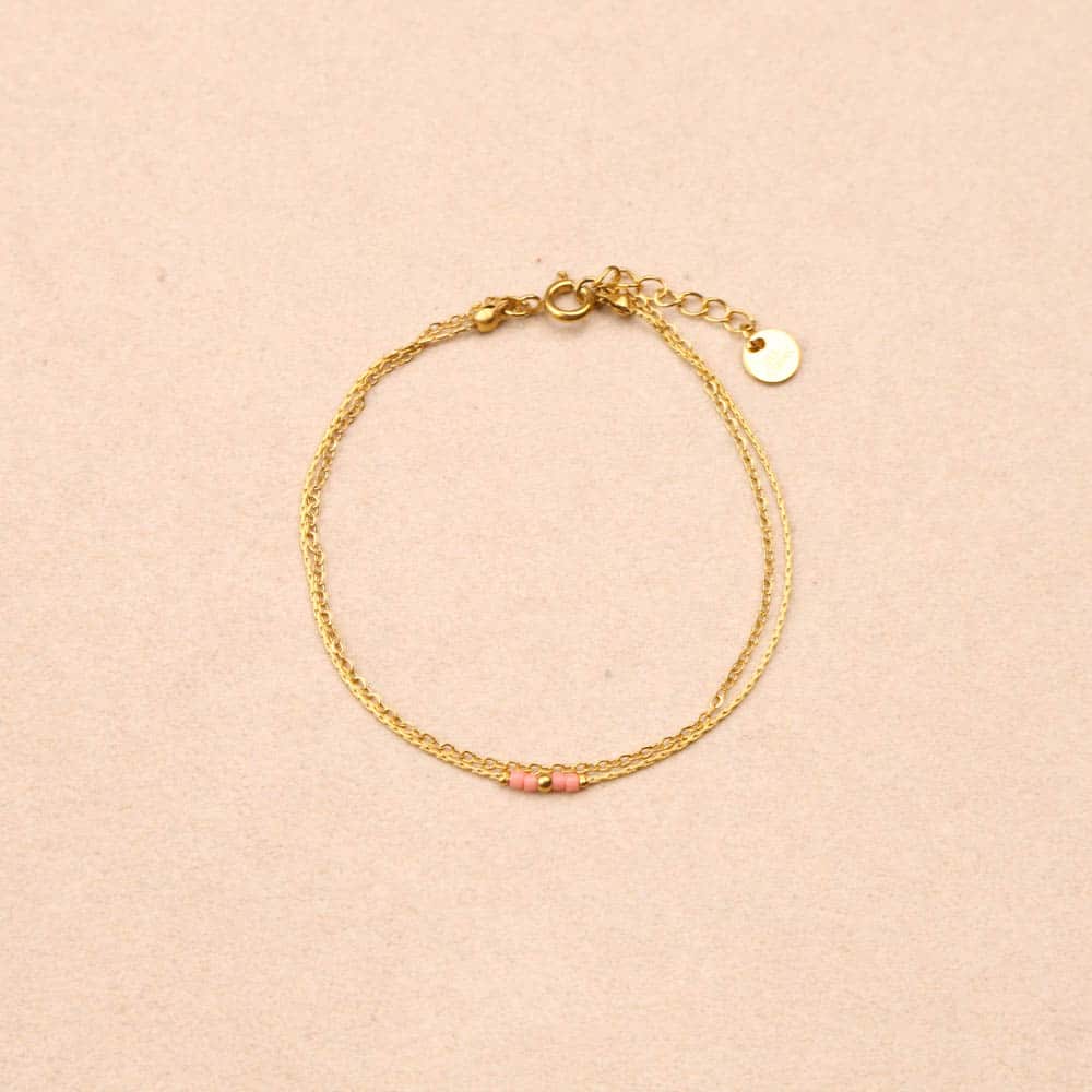 Elorane Double Chain Bracelet